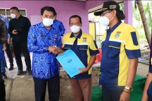 Korpri Bantu 128 Petugas Penggali . Makam Covid-19 TPU Buniayu