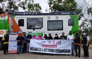 JMSI Banten Gandeng ACT Peduli Korban Gempa Pandeglang
