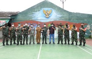 Wujudkan kehidupan harmonis, Dandim 0510/Trs Kunjungi Kampung Pancasila