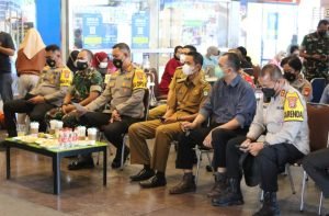 Jelang Ramadhan 1443 Hijriah, Polres Metro Tangerang Kota Terus Gencarkan Vaksinasi Nasional
