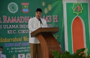 Bupati Zaki Buka Ta’mir Ramadhan MUI Cikupa