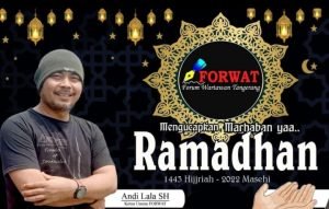 Ketua Forwat Andi Lala akan Berlabuh ke Dunia Politik.