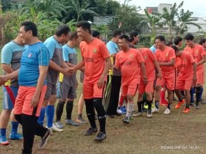 Kecamatan Jatiuwung ,Turnamen Sepak Bola  Meriyahkan HUT RI Ke 77