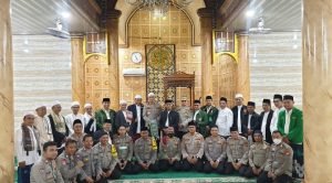 Kali ini Masjid Jami’ Khoirul Huda, Kalideres, Jakarta Barata menjadi sasaran Program Suling (Subuh Keliling) Direktorat Binmas Polda Metro Jaya