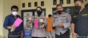 Polsek Cisauk Amankan Dua Orang Pelaku Penyuntikan Tabung Gas Elpiji 3 kg