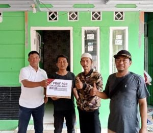 RW 08 Kelurahan Cimone Jaya Mengalang Dana Bantuan Gempa Cianjur 