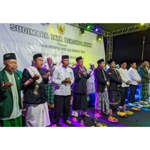 Sudimara Jaya Bersholawat, NU Ciledug Ajak Masyarakat Jaga NKRI