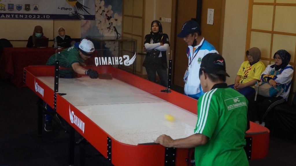 Atlet Tenis Meja Tuna Netra Ganda Putra Melaju ke Final