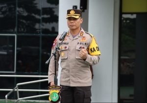 Apel Gelar Pasukan, Kapolres Tangerang Selatan Pastikan Seluruh Pihak Siap Amankan Nataru Tahun 2022