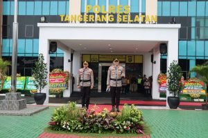 Welcome Dan Farewell Sambut Kapolres Tangsel Baru Berlangsung Khidmat