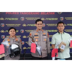 Satreskrim Polres Tangerang Selatan Beserta Tim Gabungan Berhasil Ungkap Kasus Tindak Pidana Pembunuhan Berencana Terhadap Ojek Online di Tangerang