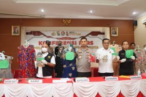 Polrestro Tangerang Kota Ungkap Modus Peredaran Sabu Jaringan India, Modus Dalam Kancing Gaun Pesta