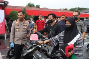 Polrestro Tangerang Kota Amankan 6 Pelaku Curanmor Beraksi di 42 TKP