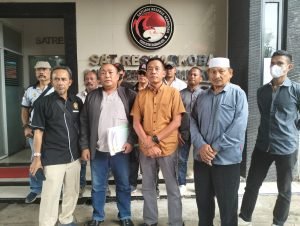 Kuasa Hukum Mayor Purn Sucipto Datangi Polrestro Tangerang Kota