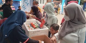 Diantusias, Kecamatan Tangerang Sukses Gelar Bazar Pangan Murah