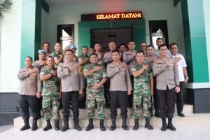 Silaturahmi Kapolrestro Tangerang Kota ke Kodim 0506 Tangerang, Tingkatkan Sinergitas