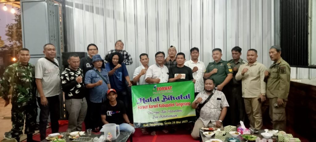 Halal Bihalal Forwat Korwil Kab.Tangerang Jalin Silaturahmi Dan Kebersamaan