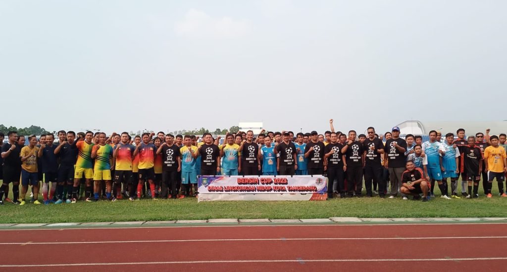 Pupuk Silaturahmi, DLH Kota Tangerang Gelar Bersih Cup 2023
