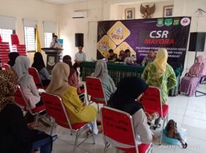 Melalui Program CSR PT.Mayora Ajak Masyarakat  Kelurahan Pasir Jaya Pelatihan  Kewirausahaan