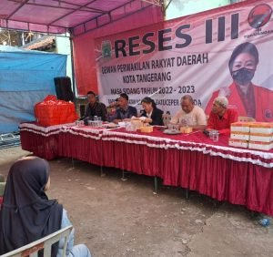 Anggota Dewan Perwakilan Rakyat Daerah Kota Tangerang Epa Emilia gelar Reses III Masa Sdang Tahun 2022-2023