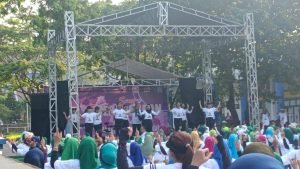 Kemeriahan 2.500 Peserta Senam Kebangsaan di Stadion Benteng reborn