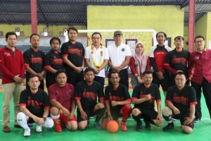 Wakil Bupati Tangerang H. Mad Romli, Membuka Kompetisi Futsal Antar SDM PKH Se-Propinsi Banten