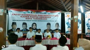 Menjemput Kemenangan Prabowo, Gerindra Kota Gelar Konsolidasi Kader