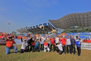 Arief Turut Meriahkan Lomba 17-an Antar OPD dan Forkopimda