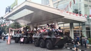 Alutsista Korem 052/Wkr Edukasi Masyarakat Dan Generasi Muda Gelar Pameran