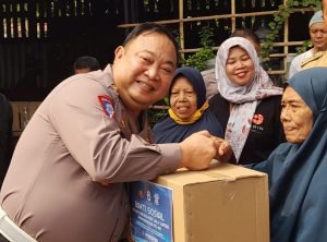 Jelang HUT Lalulintas Bhayangkara Ke- 68, Korlantas POLRI Gelar Baksos