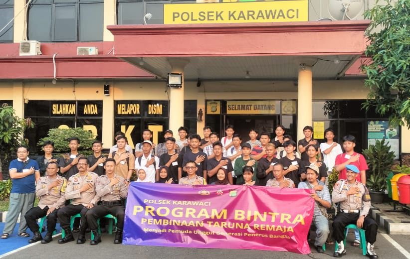 Edukasi Remaja Bahaya Tawuran , Polsek Karawaci Luncurkan Program BINTRA