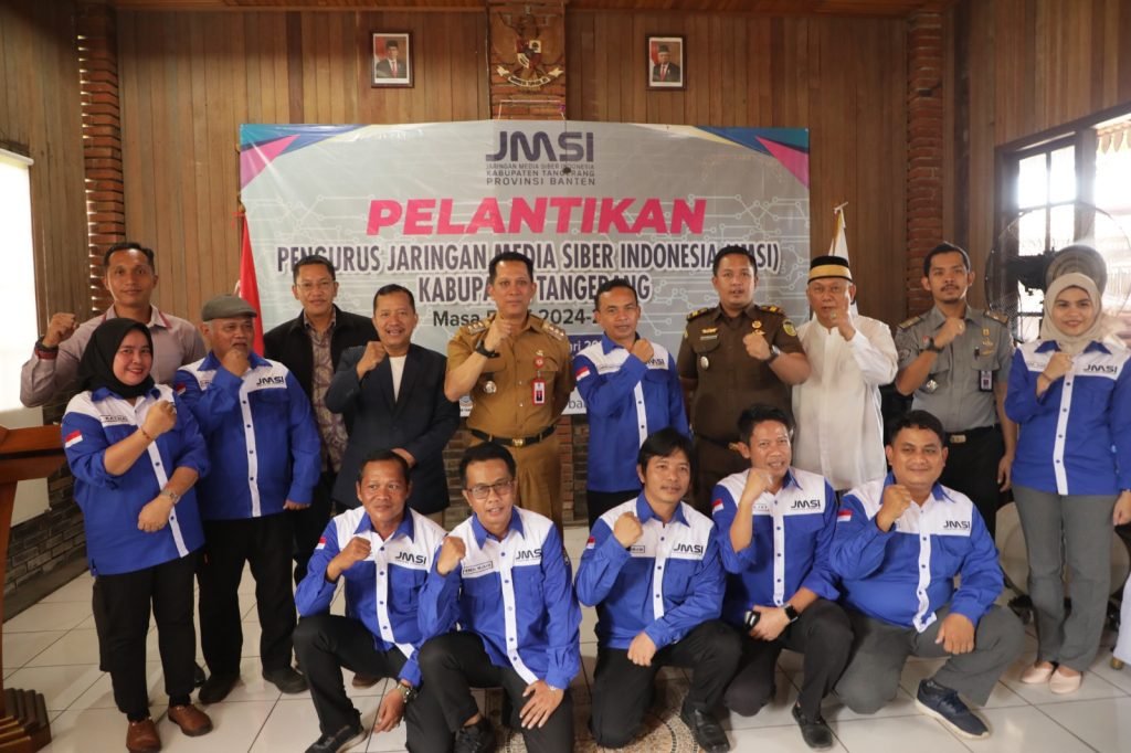 Pengurus JMSI Kabupaten Tangerang Dilantik, PJ Bupati Berharap Bisa Bersinergi dengan Pemerintah Daerah