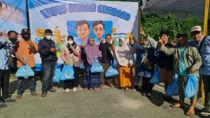 Barisan RFG Gencar Gelar Tebus Murah Paket Sembako Sukseskan Prabowo- Gibran