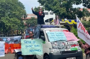 Refleksi HPN 2024, Front Jurnalis Tangerang Bergerak Gelar Aksi