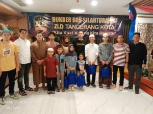 ZLD Polres Metro Tangerang Kota Jalin Silaturahmi, Adakan Bukber Serta Santunan Puluhan Anak Yatim.