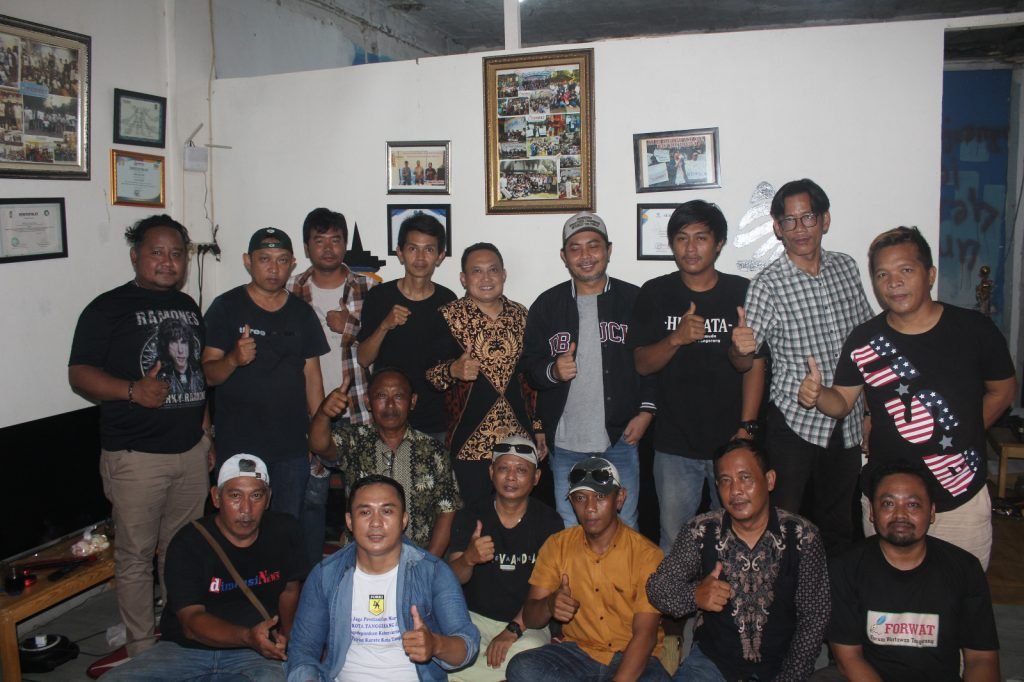 Balon Walikota Tangerang Helmy Halim Siap Bangun Gedung Pers Bersama