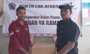 Sambut Ramadhan, BEM FH UBK Gelar Baksos
