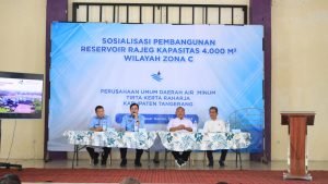 PERUMDAM TKR Bangun Reservoir Untuk Menunjang Kebutuhan Air Bersih di Rajeg