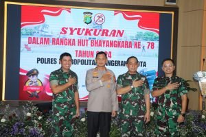 TNI Serbu Kantor Polres Metro Tangerang Kota, Kapolres: Kaget dan Bahagia