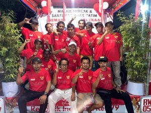 Warga RT. 07/05 Buaran Indah Gelar Malam Puncak Hut RI Ke-79 dan Santunan Anak Yatim