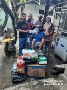 Bapak Cornaini Penderita Kanker Mendapatkan Donasi dari Sahabat Kehidupan
