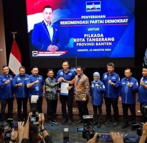 Pilkada 2024 Kota Tangerang, Demokrat Usung Sachrudin-Maryono