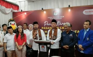 Pasangan Faldo – Fàldhlin Resmi Mendaftarkan Diri Calon Wali Kota dan Wakil Wali Kota Tangerang