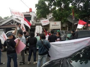 Kinerja Dinilai Mandul, Forwat Gelar Aksi Koreksi Bawaslu Kota Tangerang
