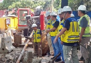 Perumda TB Tinjau Langsung Percepat Pengerjaan Pemasangan Pipa di Kota Tangerang
