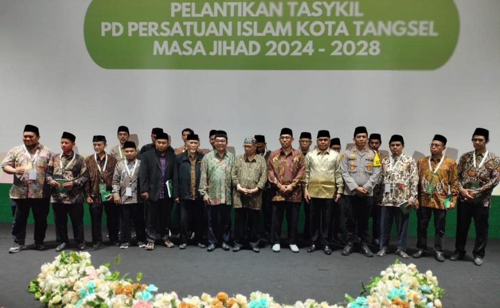 Berlangsung Hikmat, PD Persis Kota Tangerang Selatan Resmi Dilantik