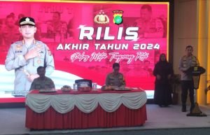 Rilis Akhir Tahun 2024, Polres Metro Tangerang Kota Optimalkan Pelayanan Toreh Ragam Prestasi