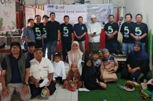 Peringati HPN dan HUT ke-5, JMSI Kota Tangerang Gelar Santunan Anak Yatim
