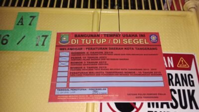 Dilansir Melanggar, DPRD Kota Tangerang Sidak dan Segel PT Esa Jaya Putra