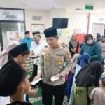 Sambut Bulan Suci Ramadhan, Satuan Tahti Polres Metro Tangerang Kota Gelar Doa Bersama dan Santunan Anak Yatim.